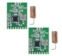 2pcs CC1101 868MHz Micro Power UHF ricetrasmettitore wireless Trasmissione radio antenna modulo ricetrasmettitore