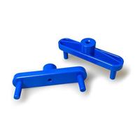 2Pcs Centro Finder Centro Scribes Line Locator per Marcatura Precisa Su Tavole e Pannello ABS Durabilità Design ABS Lavorazione Del Legno Locator