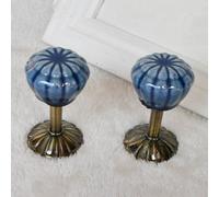2Pcs Ceramica Vintage Fermatenda Negozio di Stoffe Ganci per Arredo Casa
