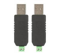 2PCS CH340 Cavo adattatore convertitore da USB a RS485 Modulo porta seriale adatto per Win8/Win7/Linux/XP/Vista Converti il livello riconosciuto da entrambe le parti al livello di comunicazione
