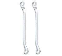2pcs Chiave a Scatola Offset 45° 12mm x 13mm per Metric Double Box End