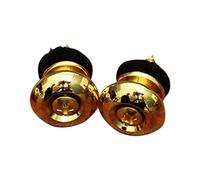 2Pcs Chitarra Strap Lock Chitarra Strap Button Set Metallo Strap Lock Flat Testa Fungo Per Acustica Chitarra Elettrica Ukulele