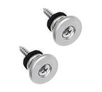 2PCS Chitarra Strap Serrature di Sicurezza Della Cinghia Pulsanti Hardware Chitarra Della Cinghia Della Chitarra Blocchi Per Chitarre Elettriche Basso