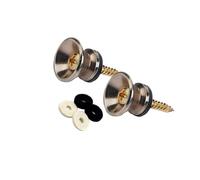 2Pcs Chitarra Strap Serrature di Sicurezza Della Cinghia Pulsanti Hardware Chitarra Strap Serrature Chitarra Pins Ferro Texture