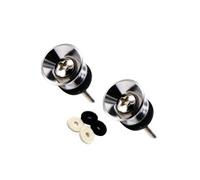 2Pcs Chitarra Strap Serrature di Sicurezza Della Cinghia Pulsanti Hardware Chitarra Strap Serrature Chitarra Pins Ferro Texture