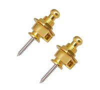 2Pcs Chitarra Strap Serrature di Sicurezza Pulsanti Hardware LocksGuitar Pins Per Chitarre Elettriche Basso Metallo Strap Serrature