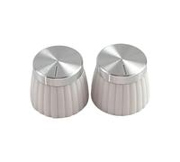 2PCS Chitarra Volumi Manopole di Controllo Precisioni Alluminio Potenziometro Caps Per Chitarre Elettriche E Acustiche Alluminio Chitarra Tuning Cap
