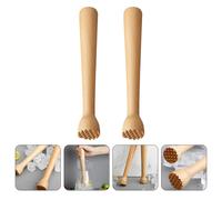 2pcs Cibo Spice Reading Asta Multifunzionale PESTLE AGLIO MASSER MUDDLER