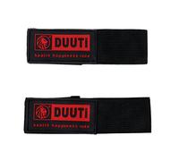 2Pcs Ciclismo Bici Bicicletta Bind Elastico Pantaloni Banda Gamba Strap Nero