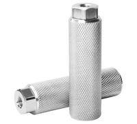 2Pcs Ciclismo Bici Piedi Resto Acrobazie Peg Antiscivolo Bici Piedi Posteriori Acrobazie Piolo Leghe di Alluminio Piede Set Piede