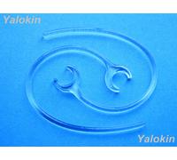 2pcs ( CL-S ) Trasparente Ricambio Ear-Hooks Orecchio Clip per Plantronics M70