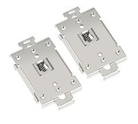 2pcs Clip di Montaggio su Guida for din Zincate 35mm per Staffa per for relè per