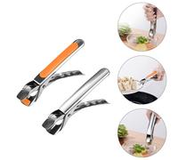 2Pcs Clip per piatti caldi in acciaio inossidabile Supporto per ciotola con