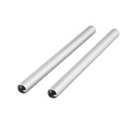 2Pcs Compact 15MM Rotonda Aste 20CM Lunghezza per Portatile Video Illuminazione Accessori Camera Rod Alluminio Fotografia Della Macchina Fotografica