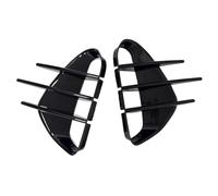 2PCS，Compatible For KIA Stinger 2018-2023 Car Front Rear Bumper Spoiler Fender Side Vent Cover Canard Splitter Trim Auto Accessories(Gloss Black - Front)