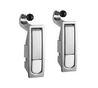 2PCS Compressione Fabbro Serie In Lega Di Zinco Regolabile Leva A Mano Azionati Silvers