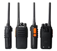 (2Pcs) Confezione da 2 ricetrasmittenti Baofeng BF-E50 FRS da 8W a 16 canali, con caricatore USB e portata di chiamata di 5-15 km.