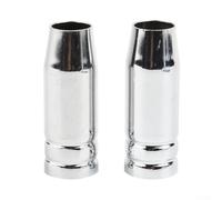 2PCS conico ugello sindone per MB25 MIG, 22 mm, design Air Push per una copertura ottimale del gas, protezione metallica