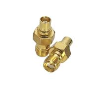 2Pcs Connettore SMA Femmina Jack A MCX Femmina Jack Adattatore RF Coassiale