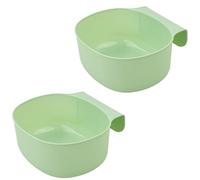 2Pcs Contenitore Rifiuti Cucina da Appendere, Contenitori Umido Pensili, Vaschette Pattumiera Appesa Cestino Sospeso Cucina per la Raccolta dei Rifiuti della Cucina o Stoccaggio Altri Utensili