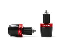 2pcs Contrappesi Manubrio Bilancieri Per Per Yamaha FZ6 Fazer FZ6R FZ 6 FZ6S FZ6N FZ600 7/8"22mm Moto Universale Manubrio Grips Ends Maniglia Bar GUARD END Plu Slider Slider (Colore : Colour5)