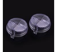 2Pcs Copertura Lente Frecce Trasparenti Per Honda Shadow Phantom
