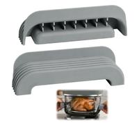 2Pcs Copertura Manico In Silicone Per Ninja Crispi, Manico Antiscivolo Per Friggitrice Ad Aria Ninja Crispi, Cottura, Compatibile Con Contenitore In Vetro 2.5/4/6 QT