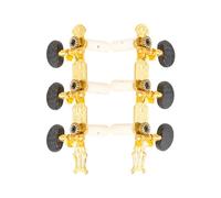 2pcs Copper Guitar Tuning PEGS Classical Guitar Tuner Keys PEGS String Tuning PEG Per Piolo Per Chitarra A Rame Acustico O Elettrico Knobs Open Design Keys