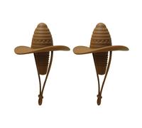 2pcs Cowboy Cappello Bottiglia Tappo Silicone Bottiglia di Vino Rosso Spina