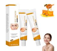 2PCS Crema Antirughe con Veleno d’Api,Crema Viso Idratante e Rassodante Anti Età per Donna e Uomo,Trattamento Viso Antiage Nutriente per Pelle Secca e Rughe su Viso e Collo