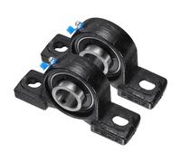 2pcs Cuscinetti a Perno UCP206-18 per 1-1/8\" Unità in Acciaio