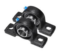 2pcs Cuscinetti a Pillow Block UCP206-19 per 1-3/16" Unità in Acciaio