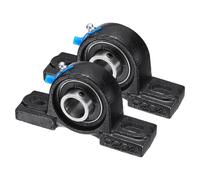 2pcs Cuscinetti a Rullo UCP204-12 per 3/4\" Unità in Acciaio
