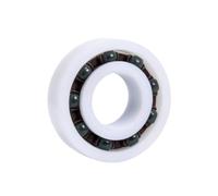 2pcs cuscinetto a gola profonda 696 in POM, DI 6mm, DE 15mm, L 5mm