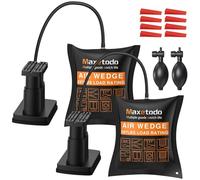 2PCS Cuscino d'aria con Pompa a Pedale e a mano, Cuscino Gonfiabile per Sollevamento di Mobili Pesanti fino a 771 Libbre per Porte tagliafuoco/mobili/elettrodomestici, facili da livellare e sollevare