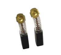 2Pcs D172 Electrographine Brushes with Spring - 8x10x25mm for DC Motors in Power Tools