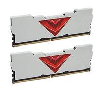 2pcs DDR4 8 GB 3600MHz PC4 28800U Modulo di Memoria di Dissipazione di Calore per Prestazioni Stabili Nei Desktop Office (WHITE)
