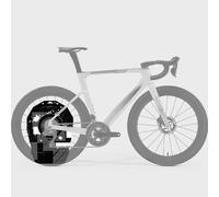 2PCS Deflettore Pulizia Bici Coperchio Freno a Disco per Protezione Sporco e Par