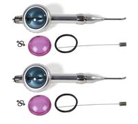 2PCS Dentale Hygiene Prophy Jet Flow Air Polisher Tooth Polishing Handpiece 4H