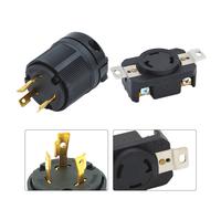 2PCS di Prese Bloccabili Resistenti per NEMA L530 per Esigenze di Potenza in Usc