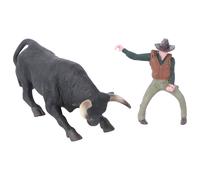 2pcs di simulazione adornment decorativo Knight Model Figurine