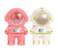 2PCS Distributore D'acqua Giocattolo Per Bambini - Set Di Bottiglie E Refrigeratori D'acqua In Stile Astronauta, Borraccia Educativa Interattiva, Borraccia Giocattolo In Stile Astronauta Con Cinturino