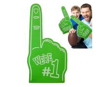 2PCS Dita In Schiuma, Dita Gladiatori In Schiuma Per Eventi Sportivi, Mano In Schiume Gigante Numero 1 Per accessoria Per Sportivi, Mano In Schiume Cheerleader Per Basket, Baseball