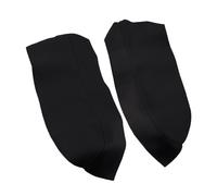 2pcs Door Armrest Lid Panel Cover Trim Skin Fit for Toyota Prius 2004-2009 Black