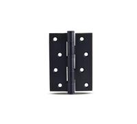 2PCS Dooroom Brass Thick Bearing Hinges 4"x3"x3mm, 5"x3"x3mm Solid Wood Door Black Gold Mute Hinges With Screws(BCF,4 inch)