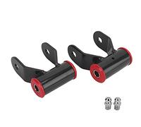 2PCS Drop Rear Shackle Leveling Kit Steel Coating Ideal Replacement for 1500 2WD From 2002 To 2008 With Approx 2in Lifting Height