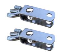 2PCS Drum Anelli Connettori Struttura Metallo Professionale Drum Clamp Drum Parte Adatto Per Un'Uscita Del Suono Accurata