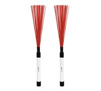 2Pcs Drum Wire Spazzole Bastoni Spazzole Percussioni Pennello Stick Per Jazzes Batterista Acustica Giocare Gli Amanti Della Musica Strumento Accessorio