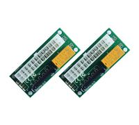 2PCS Dual PSU Adapter ATX 24Pin to SATA Power Sync Starter Card ADD2PS