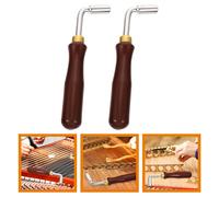2pcs Dulcimer Tone Tuning Tools Chiavi per l'accordatura dello strumento
